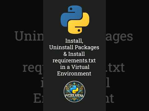 🛠️ How to Install Requirements.txt in Python | Installing Requirements.txt in VSCode #shorts #python